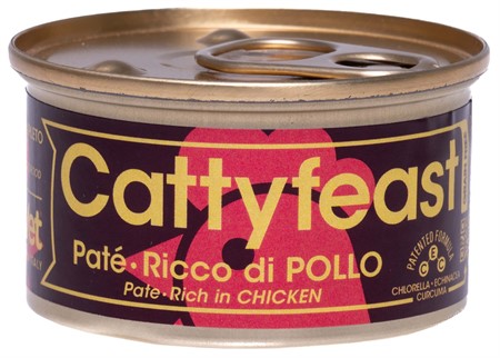 Fidovet CattyFeast Adult, paté, chicken, 85 g