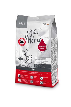 Platinum Mini Adult Beef+Potato 900 g