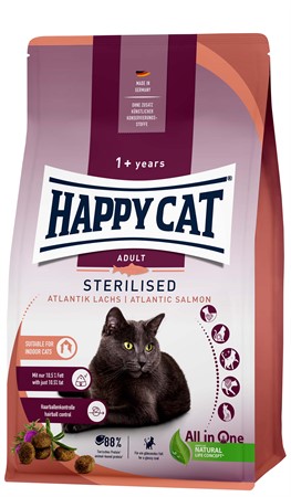 HappyCat Adult sterilised, lax, 10 kg