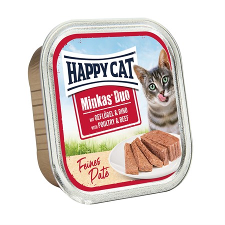 HC Minkas Duo Paté fågel & oxkött, 100 g