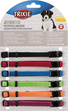 Junior Valphalsband 6-p M/L, 10/22-35 färgmix 1