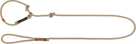 BE NORDIC retrieverkoppel, S-M: 1.70 m/ø 8 mm, sand/svart