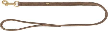 (BV)Pure koppel, läder, XS-S: 1,20 m/10 mm, brun