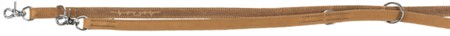 Rustic råläder, multikoppel Heartbeat,M-L: 2.00 m/20 mm, brun