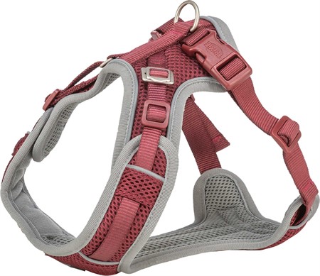 (BV)Premium FlexMesh sele, bred, S-M: 48-69 cm/20 mm, sangria