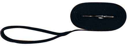 Spårlina/dressyrband, 5 m/20 mm, svart