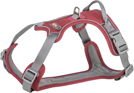 (BV)Premium spårsele Active, XS-S: 30-40 cm/15 mm, sangria