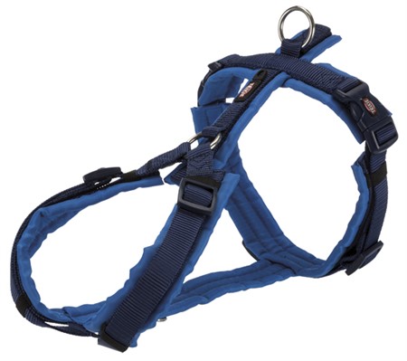 Premium spårsele,XL: 80-97 cm/25 mm, indigo/blå