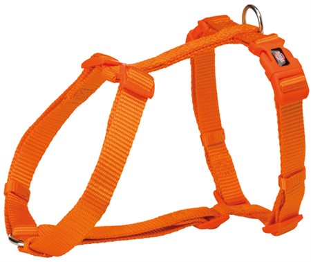Premium H-sele, L-XL: 75-100 cm/25 mm, papaya