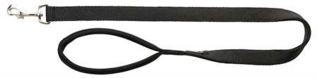 Premium koppel, XS: 1.20 m/10 mm, svart