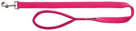 (BV)Premium koppel, XS: 1.20 m/10 mm, fuchsia
