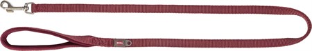 (BV)Premium koppel, XS: 1.20 m/10 mm, sangria