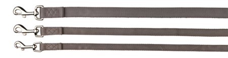 Premium koppel, M-L: 1.00 m/20 mm, taupe