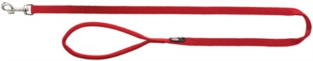 Premium koppel, M-L: 1.00 m/20 mm, röd