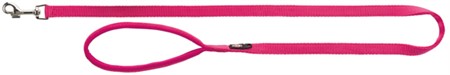 (BV)Premium koppel, M-L: 1.00 m/20 mm, fuchsia