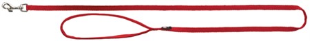 (BV)Premium koppel, L-XL: 1.00 m/25 mm, röd