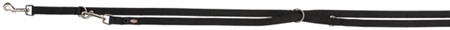 Premium multikoppel, XS-S: 2.00 m/15 mm, svart