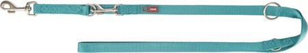 (BV)Premium multikoppel, XS-S: 2.00 m/15 mm, aqua