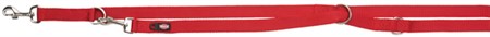 Premium multikoppel, L-XL: 2.00 m/25 mm, röd