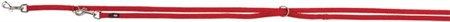 (BV)Premium multikoppel, XS-S: 2.00 m/15 mm, röd