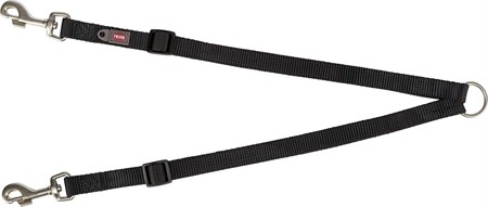 Premium parkoppel, XS-S: 40-70 cm/10 mm, svart