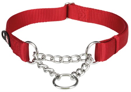 Premium halvstryp, L-XL: 45-70 cm/25 mm, röd