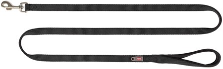 Premium koppel, XS: 1.80 m/10 mm, svart