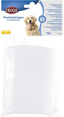 Hanhundsskydd, absorberande inlägg, L, 10 st.
