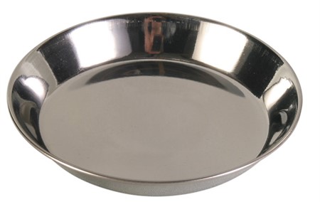 Matskål katt rostfri 0,25  L 13 cm