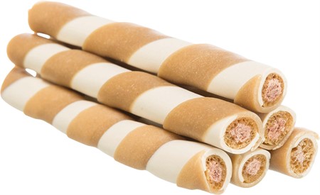 Tuggrulle fylld Kyckling, bulk, 10 cm, 17 g