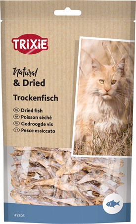 Torkad fisk för katt 50 g