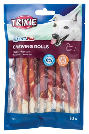 Denta Fun Tuggpinne, anka, 12 cm, 10-pack