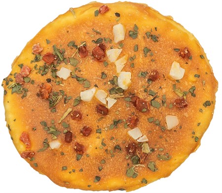 Denta Fun Pizza med kycklingbröst, bulk, ø 8 cm, 38 g