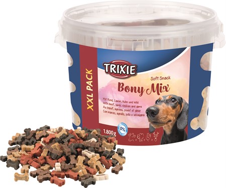 Soft Snack Bony Mix, 1,8 kg plasthink