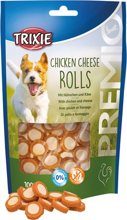 PREMIO Chicken Cheese Rolls, 100 g
