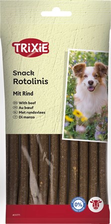 Soft Snack Rotolinis, oxkött, 12 cm, 12 st/120 g