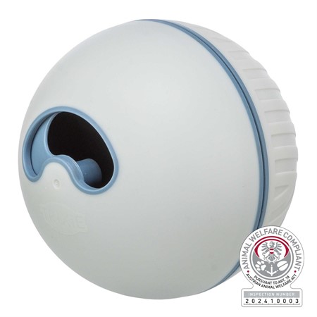 Snacksboll, plast, ø 11 cm, grå