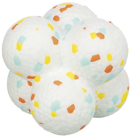 Light & Strong, knoppboll, EPS, Ø 8 cm, vit/flerfärgad