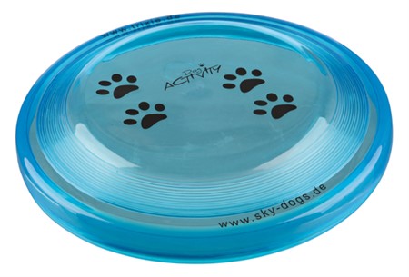 Frisbee, plast, bittålig, ø19 cm