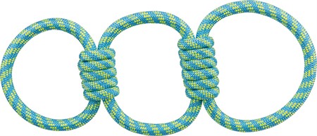 Tugger, flytande, polyester, 42 cm, petrol/lime