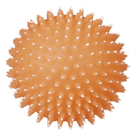 (BV)Moonlight Igelkottsboll, vinyl, ø 10 cm, orange