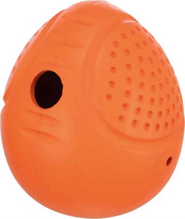 SnacksÄgg, naturgummi, 10 cm, orange