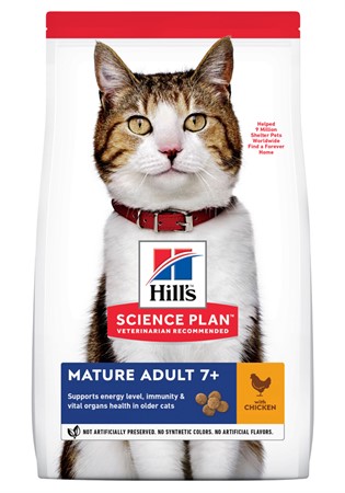 Hills Feline Mature Chicken 1.5kg