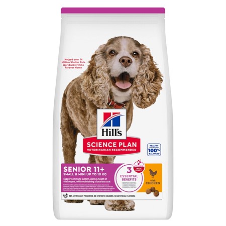 Hills Canine Senior 11+ S&M Chicken 1.5kg