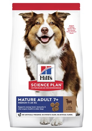 Hills Canine Mature MED Lamb&Rice 2.5kg