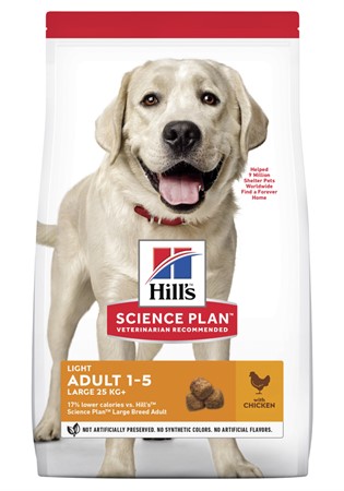 (BV)Hills Canine Adult Light LB Chicken 18kg