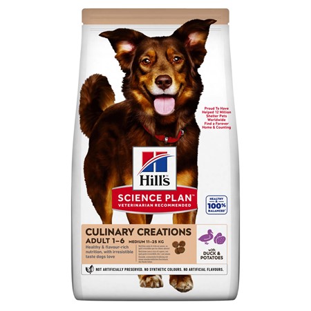 Hills Canine Adult MED Culinary Cre. Duck & Potatoes 14g