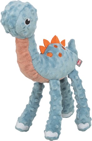Dinosaur, plysch, återvunnen, 38 cm