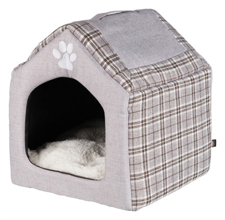 Silas igloo, 40 × h45 × 40 cm, grå/cream