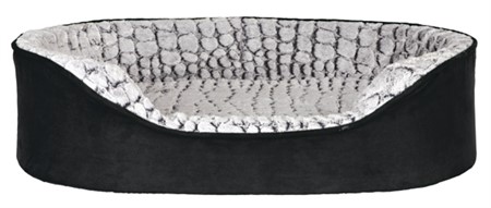 Lino vital bädd 60 × 45 cm, svart/grå